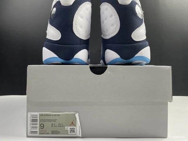 414571-144 Blue 13 Powder Jordan Dark Air 0720
